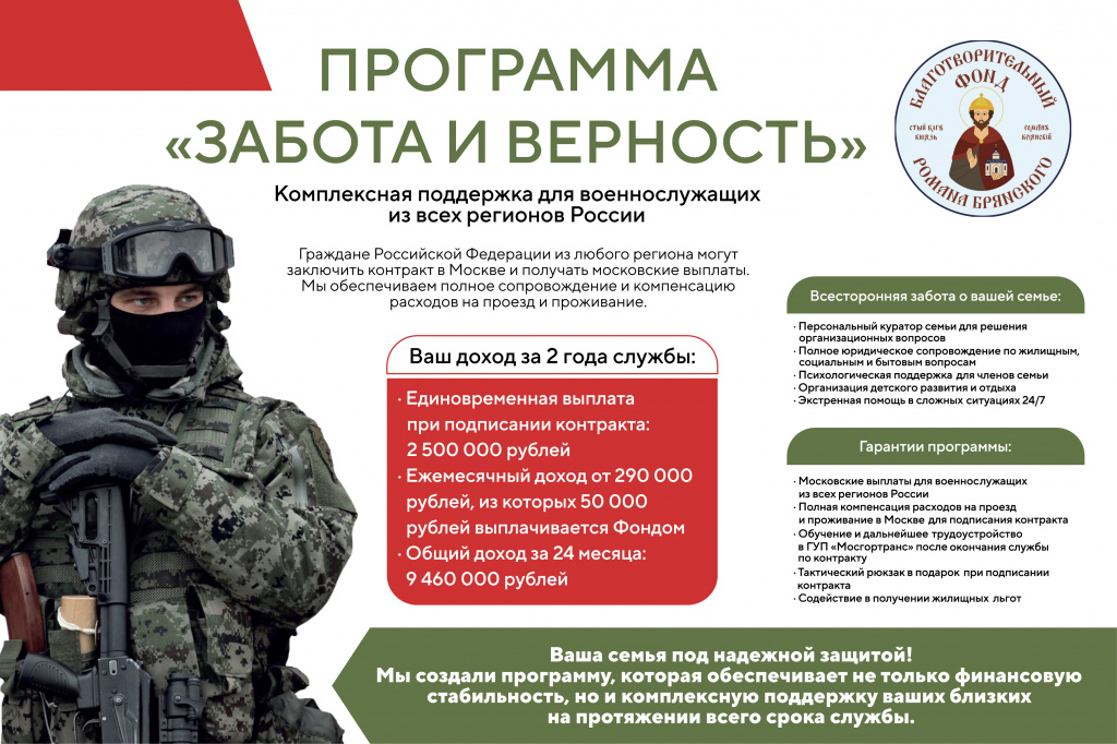 ПРОГРАММА ЗАБОТА И ВЕРНОСТЬ